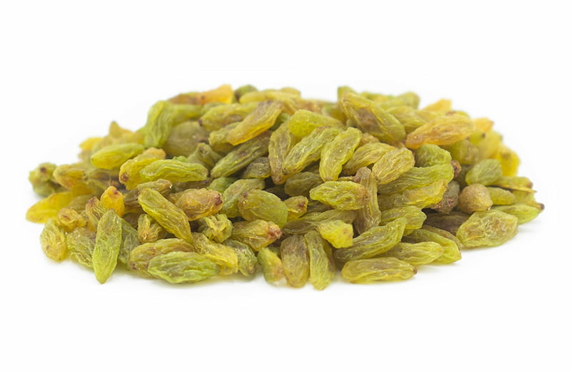 کشمش سبز تیزابی با کیفیت بالا و ماندگار